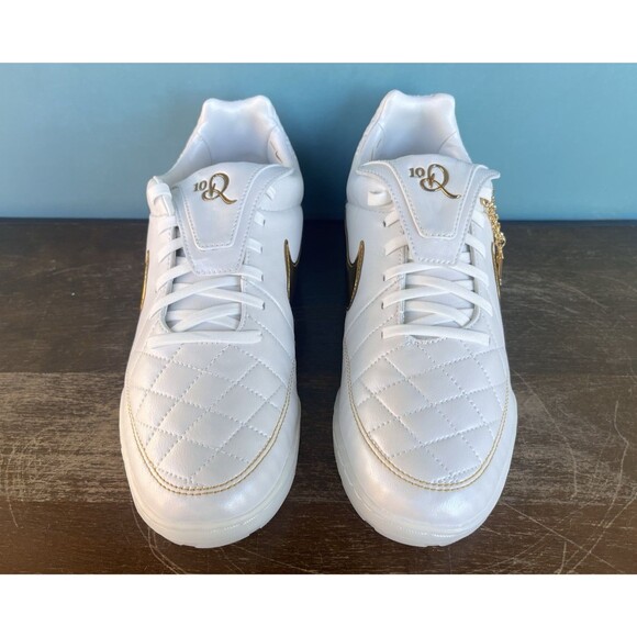 Nike Tiempo Legend SE Ronaldinho Touch of Gold Indoor Men\'s Size 8.5 IF4389-100